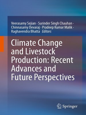 cover image of Climate Change and Livestock Production